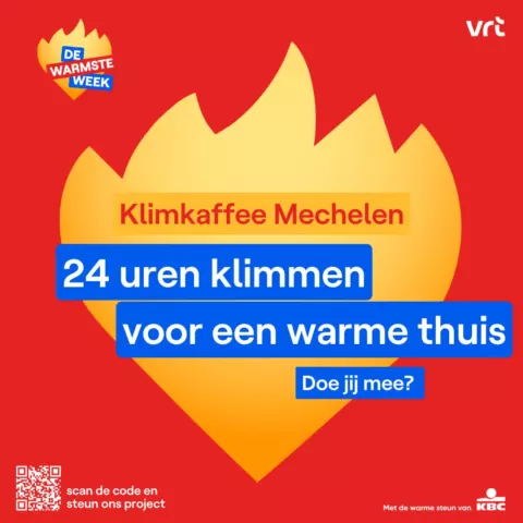 24 uren klimmen voor een warme thuis